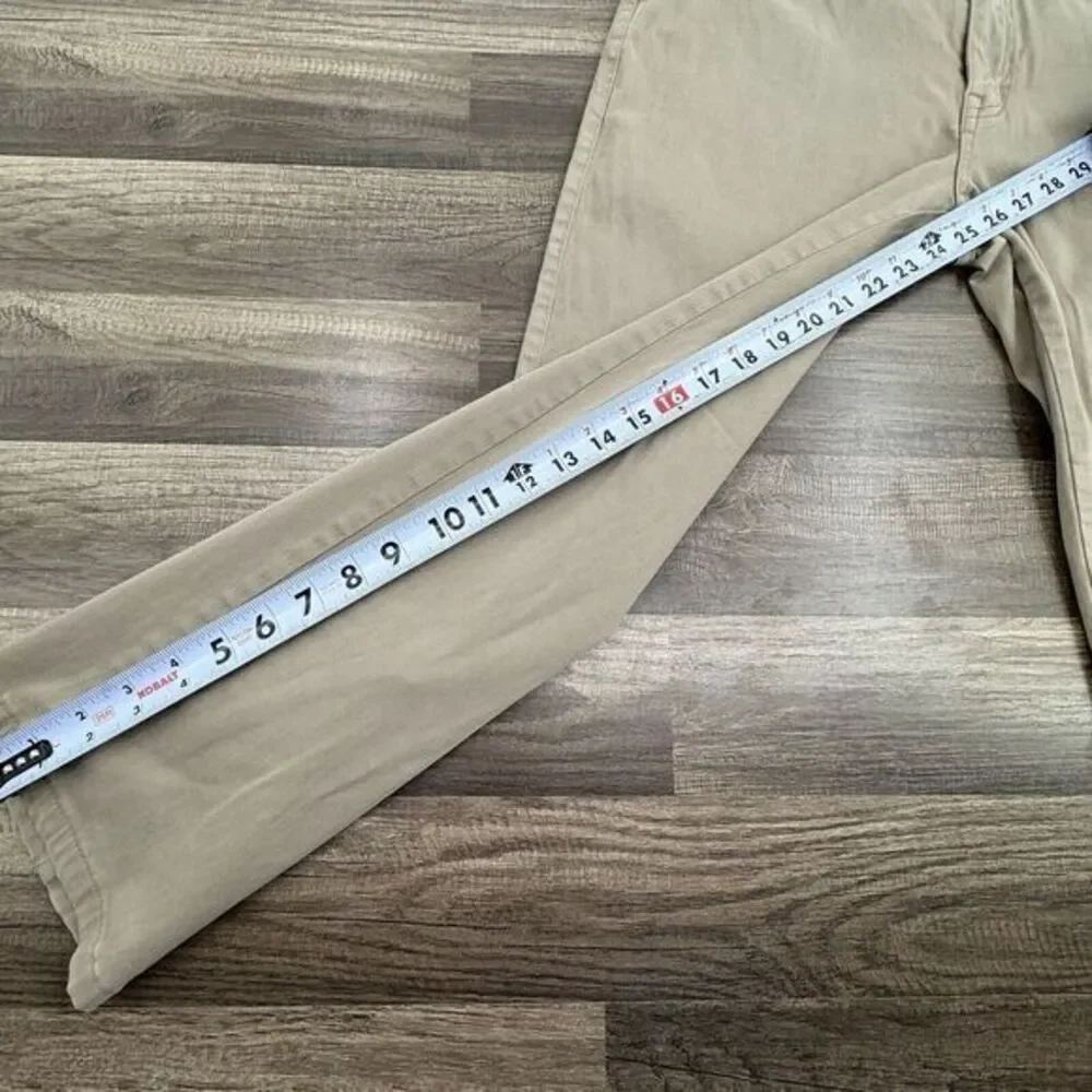 Peter Millar Ultimate Sateen 5 Pocket Pants Men's 33x26 Khaki‎ Brown Stretch - Picture 7 of 8